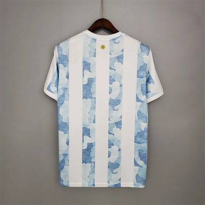 Argentina Jersey Home Kit 2020 Retro Football Team Soccer Shirt