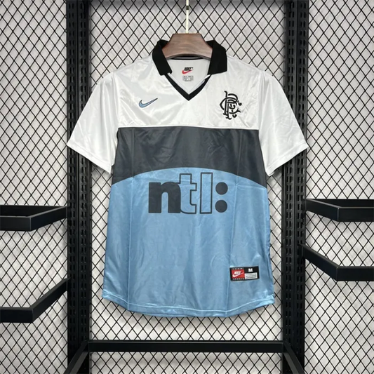 Retro Rangers Away Kit 1999 2000 Football Jersey