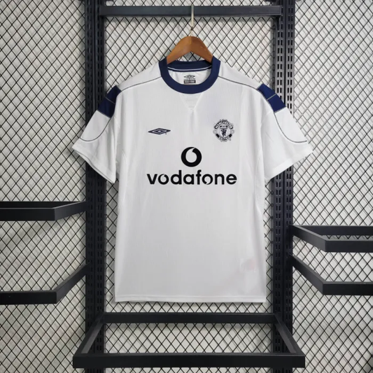 Manchester United Jersey Away Kit 99/00 Retro Football Team Soccer Shirt