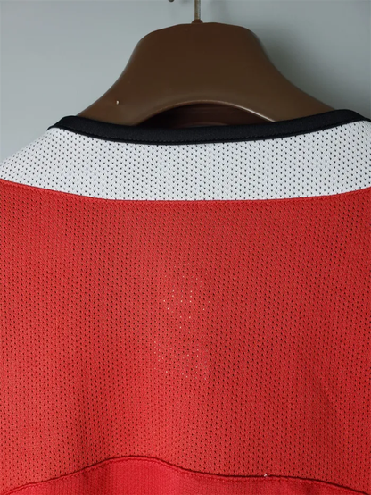 Manchester United Jersey Home Kit 2005/06 Retro Long Sleeve Football Team Soccer Shirt