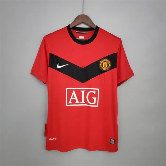 Manchester United Jersey Home Kit 2009/10 Retro Football Team Soccer Shirt
