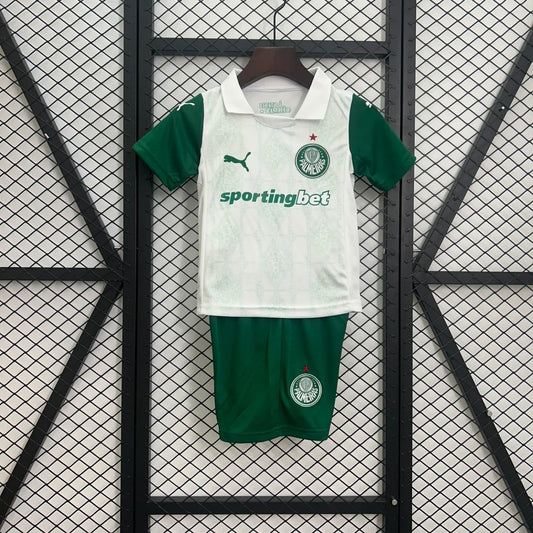 kids palmeiras away jersey 25/26 football kit soccer jersey