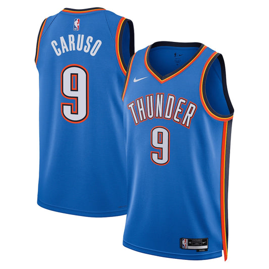 Alex Caruso Oklahoma City Thunder Unisex Jersey - Icon Edition - Blue