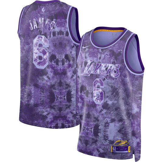 LeBron James Los Angeles Lakers Unisex Jersey - Purple