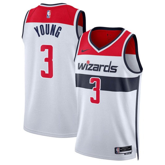 Trae Young Washington Wizards Unisex Jersey - Association Edition - White